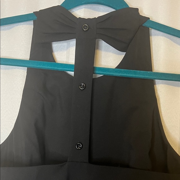 Kate Spade Black Sleeveless Dress with Bow & Button Details size 6 EUC STUNNING - Picture 5 of 16